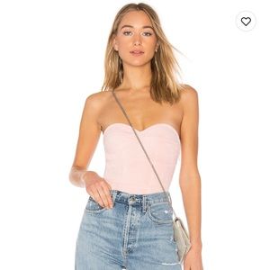 Carla Fuex Suede Bodysuit